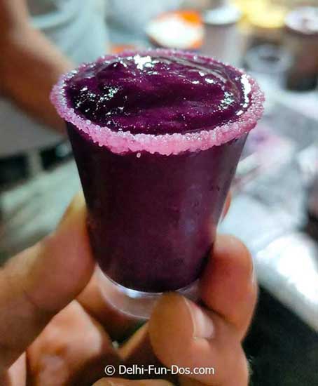 jamun juice at manek chowk ahmedabad