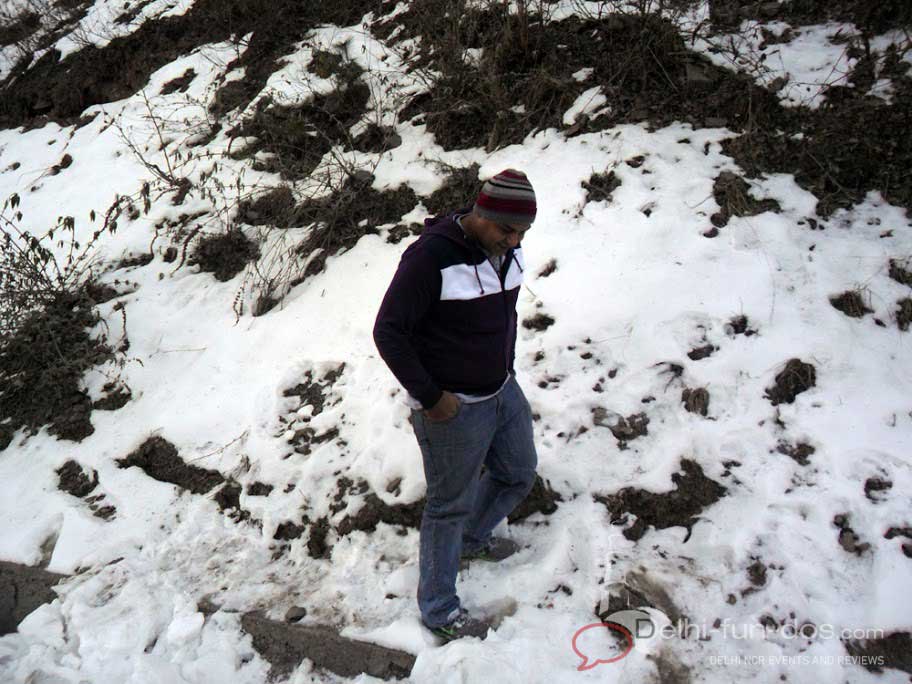 Snow in Fagu Shimla
