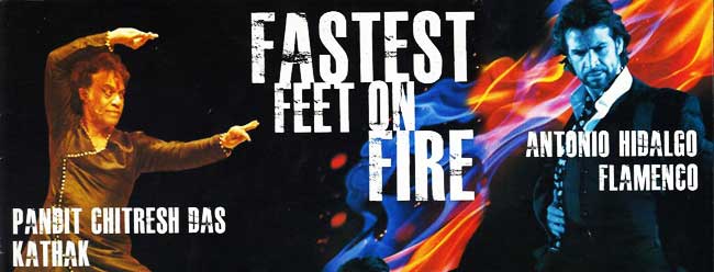 Fastest feet on fire – Pt. Chitresh Das and Antonio Hidalgo