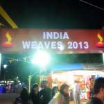 India Weaves 2013 at Delhi Haat