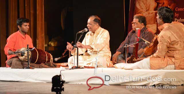 Dr. M Balamuralikrishna – Carnatic Recital