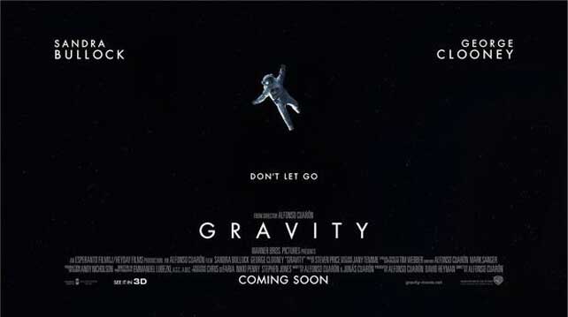 Gravity - Sandra Bullock - George Clooney