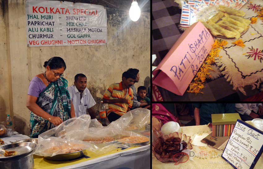 Authentic Bengali cuisine during Durga Puja - Patti Shapta, Jhal Muri, Phuchka, Rangaloor Puli, Payesh etc
