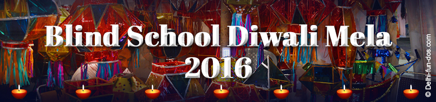 Blind School Diwali Mela Dates