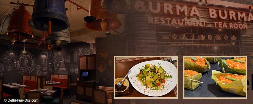 Burma Burma – Vegetarian Burmese Restaurant in Gurgaon