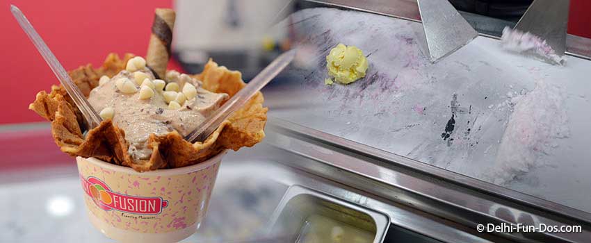 Icy Fusion – An ice cream parlor in Rohini