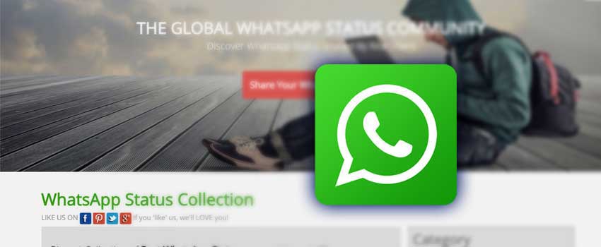 Whatsapp status now made easy