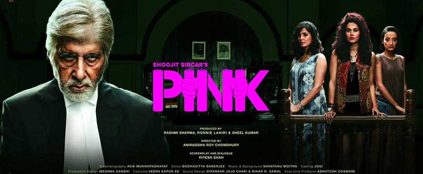 PINK – film by Anirudhha Chowdhury / Soojit Sarkar