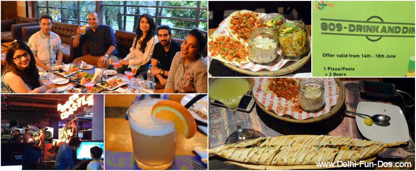 809 – Drink and Dine at DLF Cyber Hub, Gurgaon