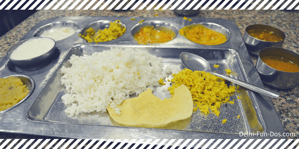 Andhra Bhawan – Home style pocket friendly food