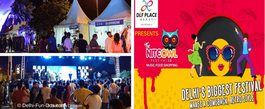 The Nite Owl Festival 2.0 at DLF Place, Saket