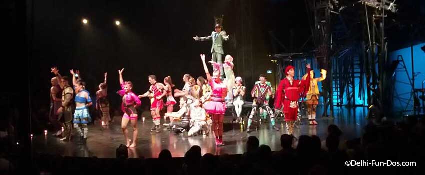 Relive the circus – Bazzar by Cirque du Soleil