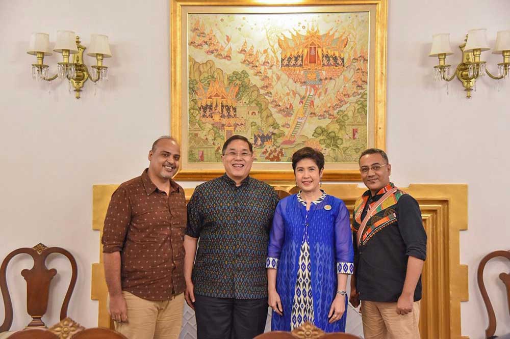 DelhiFunDos with H.E. Mr. Chutintorn Gongsakdi - The Ambassador of Thailand in India at Royal Thai Embassy