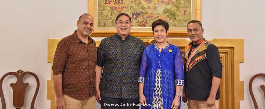 Namaste Thailand - Dinner with Thai Ambassador at His Residence in ...