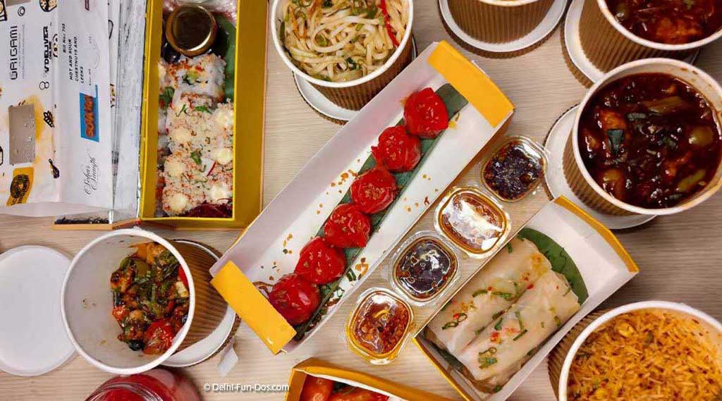 Origami – Pan Asian food Delivery Delhi NCR