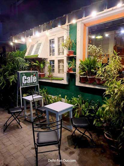 Cafe By The Lane in South Kolkata