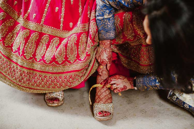 Wedding Shoes Survival Guide for Every Indian Bride | Mehendi outfits, Dress  indian style, Indian designer outfits