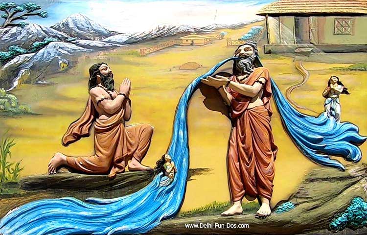 Bhagirath and Ganga story