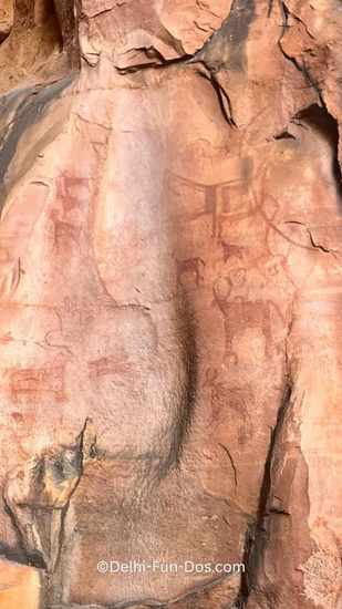 Significance of Bhimbetka caves MP