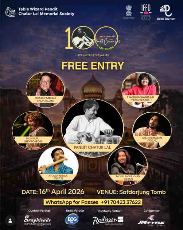 Pandit Chatur Lal Festival – 100 Years Celebration