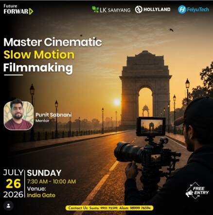 Slow Motion Filmmaking Workshop at India Gate