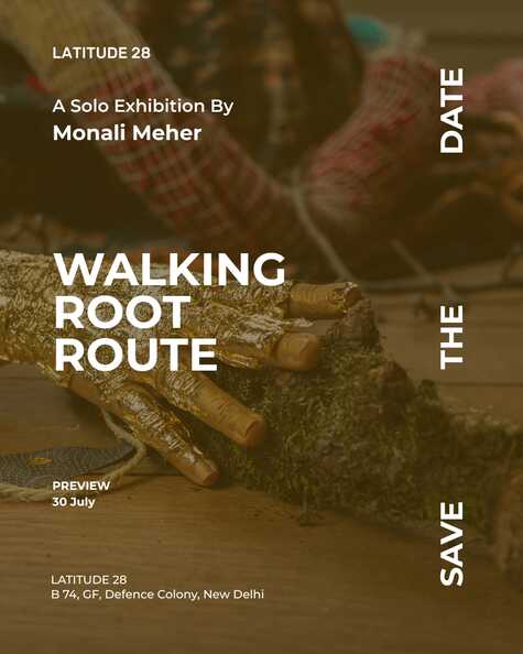 Walking Root Route – Solo Art Exhibition by Monali Meher