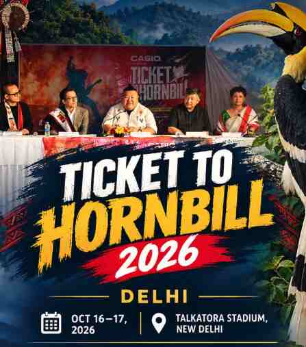 Ticket to Hornbill 2026: Nagaland’s Music and Cultural Festival