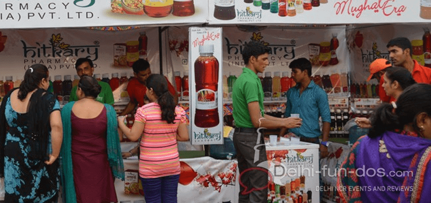 Things to do in Delhi Summer – Sharbat Mela – A Cool Festival