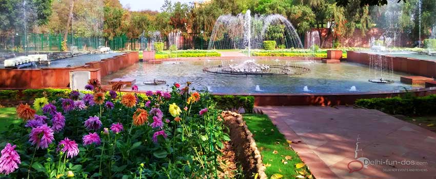 Mughal Gardens – Rashtrapati Bhawan