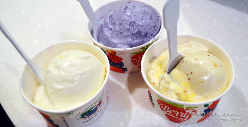 Things to do in Delhi Summer  – Natural Ice Cream